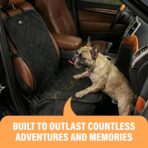 Active Pets Dog Car Seat Cover, Waterproof Front Seat Protector for SUV Truck Sedan, Pet Safety Travel Comfort System with Universal Fit, Black - Image 8