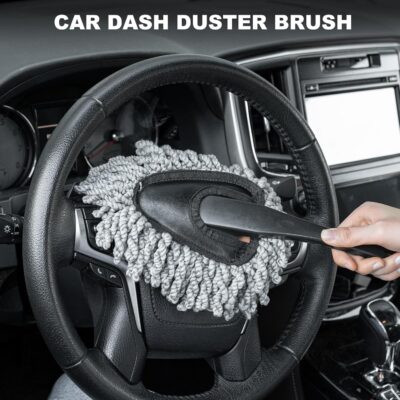 THINKWORK Car Interior Cleaning Kit, Car Duster Interior Detail Brush, Including 6Pcs Car Detailing Brush Set, Complete Auto Accessories for Women Men Gift - Image 5