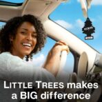 LITTLE TREES Car Air Freshener | Hanging Tree Provides Long Lasting Scent for Auto and Home | 24 Air Fresheners |Gold - Image 3