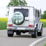 Spare Tire Cover for RV Camper Trailer Let The Adventure Begin, Weatherproof Universal Wheel Cover for RV Travel Trailer Camper Truck 14inch - Image 6