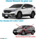 CLIM ART Custom Fit Mud Flaps for Honda CR-V 2017-2022, 4 pcs, Easy to Install, Road and Weather Resistant Thermoplastic, Car Accessories - MF1417021 - Image 2