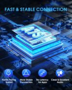 Wireless Carplay Adapter for Apple - 2025 Upgrade Seamless Connection Convert Wired to Wireless Car Play Adapter Plug & Play No Lag CarPlay Wireless Adapter Fit for iPhone iOS 10+ (Black) - Image 7