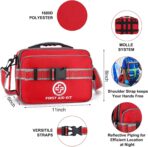 Professional 500 Piece Emergency First Aid Kit for Home, Car, Travel, Camping, Truck, Hiking, Sports, Office, Vehicle & Outdoor Emergencies - Emergency Medical Kit, Large First Aid Kit Survival - Image 5