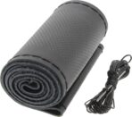 CAR+ 2505WBB Steering Wheel Cover, Black