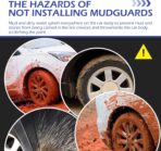 2PCS Car Mud Flaps, Anti-Scratch & Anti-Collision Vehicle Mud Flaps, Front Rear Tire Splash Guards, Universal for Most Cars, Trucks, SUVs (Black) - Image 5