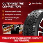 Dura-Dressing XL Total Tire Kit - Double Size Car Kit - Tire Dressing, Cleaning and Restoration Kit for Cars - High Gloss Coating to Renew and Protect Your Tires - Made in USA - Image 3