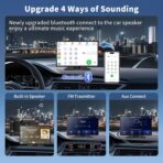Wireless Carplay 11.3" A pple Carplay Screen for Car with 4K Dash Cam 1080P Backup Camera, Car Stereo for Carplay & Android Auto GPS Navigation/Bluetooth/Mirror Link/Voice Control/AUX/FM/Siri - Image 5