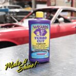 Wizards Turbo Cut Buffing Compound for Car Scratch Repair - 32 fl oz - Removes 1200-1500 Scratches - Rubbing Compound for Cars & Boats - Paint Restorer for Vehicles - Image 5