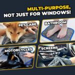 SHSCLY Professional Car Drying Towel – 2-Pack XL Microfiber Towels for Cars, Trucks & SUVs, No Drag, Paint-Safe, Controlled Streak-Free Drying, Lightweight Feel When Wet, Soft & Absorbent, 29" × 33" - Image 5