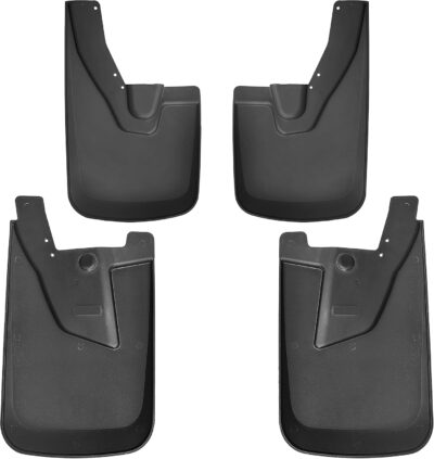 Tecoom Custom Mud Flaps Splash Guards Fit for 2019-2023 Ram 2500/3500 Trucks with OEM Fender Flares(not Power Wagon), Black Front and Rear Mud Guard Set of 4 - Image 5