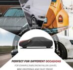 Car Cover Automobiles Waterproof All Weather for for Sports Coupe,Universal Fit Mazda Miata/MX-5, BMW Z3, Honda S2000, Chrysler Crossfire, Saturn Sky, Pontiac Solstice etc.(See Size Chart) - Image 3