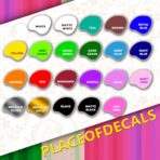 Custom Vinyl Decal with Your Name, Text, or Number – Personalized Lettering Sticker for Cars, Trucks, Boats, Windows & Laptops – 25 Colors & 30 Fonts – Weatherproof, Easy to Apply, Made in USA - Image 4