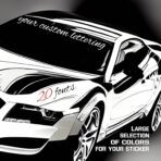 Custom Vinyl Decal with Your Name, Text, or Number – Personalized Lettering Sticker for Cars, Trucks, Boats, Windows & Laptops – 25 Colors & 30 Fonts – Weatherproof, Easy to Apply, Made in USA - Image 2