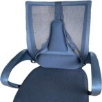 Tektrum Orthopedic Firm Gel Foam Back Support Lumbar Cushion for Home/Office Chair, Car Seat - Best for Back Pain, Sciatica, Tailbone Pain Relief, Improve Posture - Black (TD-GS1507-BLK) - Image 4