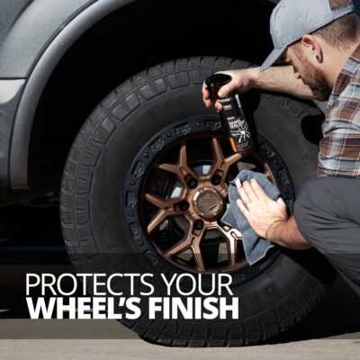 CERAKOTE Rapid Ceramic Wheel Sealant - Ceramic Spray Coating for Wheels - Quick and Easy to Apply - Repels Brake Dust – Extremely Hydrophobic - Image 6