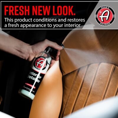Adam's Polishes Interior Detailer 16oz - Total Car Interior Cleaner, Protectant & Dressing, All Purpose Cleaner & Leather Conditioner, Vinyl, Dashboard, Screen, Seat Cleaner & More - Image 5