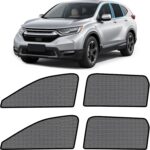 ZATOOTO Car Window Shades for Honda CR-V 2023-2025, 4 Pack CR-V Sun Shade Side Window, Breathable Mesh Car Window Screen for Camping Napping Baby UV Protection