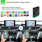 Wireless CarPlay Android Auto Mirroring Upgrade Retrofit Kit, USB Stick Playback, Compatible with Audi A6 A7 C7 2012-2015 with MMI 3G+ Version - Image 3