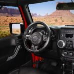 SEG Direct Car Steering Wheel Cover Large-Size for F150 F250 F350 Ram 4Runner Tacoma Tundra Range Rover with 15 1/2"-16" Outer Diameter Leather with Carbon Fiber Pattern Black - Image 5