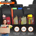 Car Trunk Organizer, Large Capacity Organizers and Storage, Equipped with 7 Durable Pockets, Hanging Trunk Organizer with Hook Side Strips, Sapce-saving Car Accessories Interior - Image 2