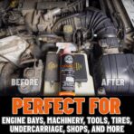 Chemical Guys Signature Series Orange Degreaser Spray - Heavy Duty All Purpose Cleaner for Engines, Tires, Undercarriages, Tools and More, Professional Strength, Breaks Down Grease, Oil & Grime, 16 oz - Image 5