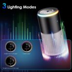 Car Air Freshener, Smart Car Air Freshener,car Diffuser with 150 ML (5oz) Capacity Multi-fragrance,RGB Music Syncing Light, Auto On/Off (Cologne) - Image 7
