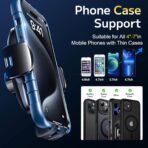 TICILFO Phone Holders for Your Car [Gooseneck Flexible] Phone Stand for Car Dashboard Windshield Automotive Accessories [Strong Suction Cup] Cell Phone Car Mount for All iPhone Android Smartphone - Image 6