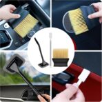 AUTODECO 44Pcs Car Wash Detailing Kit Cleaning Kits with Foam Gun Sprayer Wash Mop with Long Handle Collapsible Bucket Large Wash Mitt Towels Complete Interior Exterior Car Washing Supply Set Black - Image 5