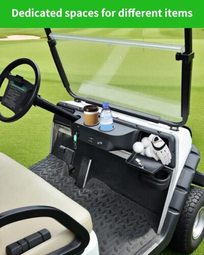 KEWISAUTO Dash Board Cover Assembly for Club Car DS 1982-up, Anti-Rust Dash Tray Organizer Instrument Board for 1982 and Up Club Car DS Golf Cart Interior Accessories - Image 2