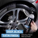 Torque Detail Graphene Tire Shine Spray - Long Lasting Deep Black Shine with No Sling - Graphene Protection Against UV Rays, Fading & Yellowing - Image 4