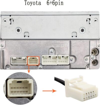 Bluetooth Car Kit, Car Audio USB AUX Input Adapter Built-in Bluetooth 5.0 for Toyota Camry Tacoma Corolla Tundra 4runner RAV4 - Image 6