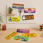 Funny Bumper Stickers Gay Pride Magnets Car Prank Stickers Magnetic LGBTQ Car Stickers for Vehicles and Trucks or Fridge Magnet - Image 5