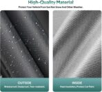 Car Cover Waterproof All Weather for Automobiles, Outdoor Full Exterior Covers for Sedans (Length: 186"-193") Rain Winter Sun Protection. Universal Fit for Toyota Camry, Honda Accord, etc. - Image 2