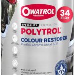 OWATROL Polytrol Plastic Restorer for Cars 34 Oz, Color Restorer, Car Bumpers, Chrome, Penetrating Oil for Multipurpose, Metals to Restore Faded Plastic and Surfaces