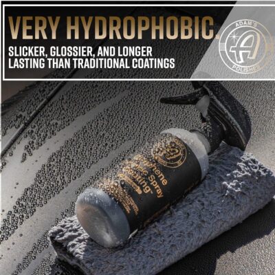 Adam's Polishes Advanced Graphene Ceramic Spray Coating - 18+ Months Sprayable Graphene Oxide Ceramic Coating for Cars, Boats, RV's & Motorcycle | Adds Extreme Gloss, Depth, Shine & Protection - Image 4