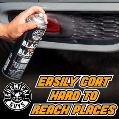 Chemical Guys AIR_SPRAY_1 Black On Black Instant Trim Shine Exterior Spray Dressing & Protectant, (Safe for Cars, Trucks, SUVs, RVs, & More) 11 fl oz - Image 3
