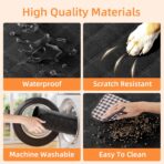 Simple Trending Dog Car Seat Cover, Back Seat Pet Bed Mat Protector Waterproof Bench Car Seat Cover, Nonslip Pet Car Bed Dog Hammock for Car, SUV, Truck - Image 6