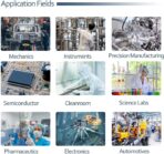 AAwipes Cleanroom Wipers 4x 4 (1200 Pcs, Cellulose/Polyester Blend, Grade A, 68GSM) Lint Free Wipes 4" x 4" for Lab, Electronics, Pharmaceutical, Printing and Semiconductor Industries - Image 8