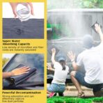 Nuenen 20 Pcs Microfiber Car Drying Towels Microfiber Cleaning Cloth 800 GSM Thick Plush Cleaning Dusting Cloth Auto Detailing Absorbent Towels Rags for Car Household Kitchen Window(Grey and Yellow) - Image 5