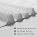 CARTMAN 14 x 14 Inch, 30 Pack, 280GSM Microfiber Cleaning Cloths, Non-Abrasive, Reusable and Washable, All Purpose Cleaning Towels for Household, Car Washing, Drying & Auto Detailing, White - Image 5