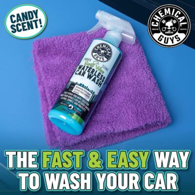 Chemical Guys Swift Wipe Sprayable Waterless Car Wash Spray - Spray and Wipe to Safely Clean and Shine Cars, Trucks, Motorcycles, RV & More, High Lubrication Formula, 128 oz - Image 2