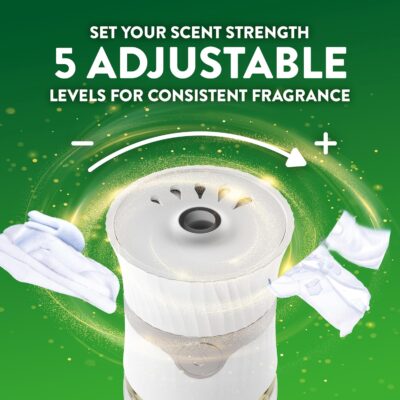 Air Wick Plug in Scented Oil Starter Kit, 2 Warmers + 6 Refills, Fresh Linen, Same Familiar Smell of Fresh Laundry, Eco Friendly, Essential Oils, Air Freshener - Image 10