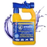 Professional Ceramic Sealer – Ultimate Protection & Just Waxed Deep Shine – Spray-On Hydrophobic Ceramic Coating for Cars, Boats, & RVs – 32 oz Hose-End Sprayer