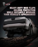 MZS Truck Mud Flaps, 4Pcs Black Universal Splash Guards Mudflaps Mudguard Fender Flares Universal for Pickup Off-Road Vehicles, Front and Rear - Image 8