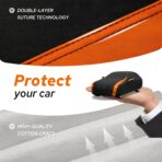 10-Layer for Chevy Camaro Car Cover Waterproof All Weather for Automobiles, Outdoor Full Exterior Covers Soft Cotton Lining with Door Zipper, Fit for Chevy Camaro 2010-2025 - Image 2