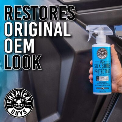 Chemical Guys Silk Shine Spray-able Dry-To-The-Touch Dressing and Protectant for Tires, Trim, Vinyl, Plastic and More, Safe for Cars, Trucks, Motorcycles, RVs & More, 32 fl oz - Image 7