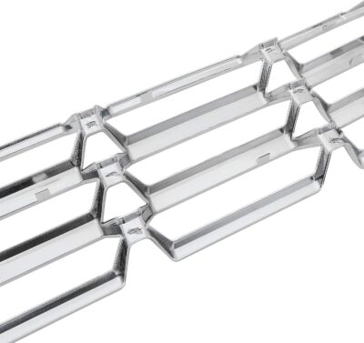 ALMULOO Grille Overlay Cover Compatible with 2016-2018 Chevy Silverado 1500 WT/LS/LT, Chrome Silver ABS Plastic Snap-On Insert 2PC - Image 8