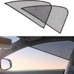 XCBYT Car Window Shades, Driver Window Sun Shade, Upgraded Magnetic Side Window Sun Shade for Front Side Windows with Block Sunlight, Glare and Heat for SUV, Truck, Safe Driving (2PS)