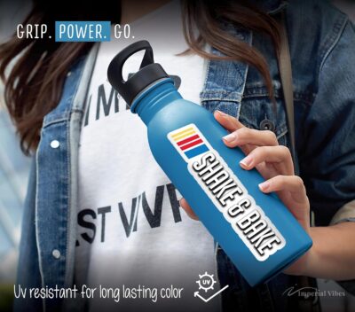 IMPERIAL VIBES – Shake and Bake Sticker – Vinyl Sticker for Car, Truck, and Van– Indoor and Outdoor Use for Laptop – Waterproof Decal for Mobile and Water Bottle – Removable Window Decal - Imp – 24 - Image 3