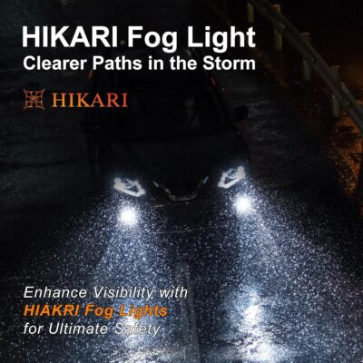 HIKARI WINGS H11 Fog Light, 80000LM Pure White 6000K LED Bulbs, Plug & Play IP68 Waterproof Pack of 2 - Image 6